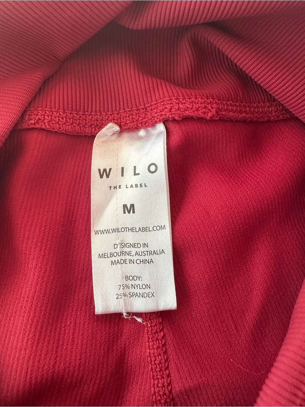 Wilo The Label Wellness Club Hoodie Biker Shorts Set M - Picture 12 of 16